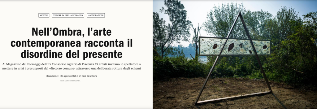 Nell’Ombra, l’arte contemporanea racconta il disordine del presente